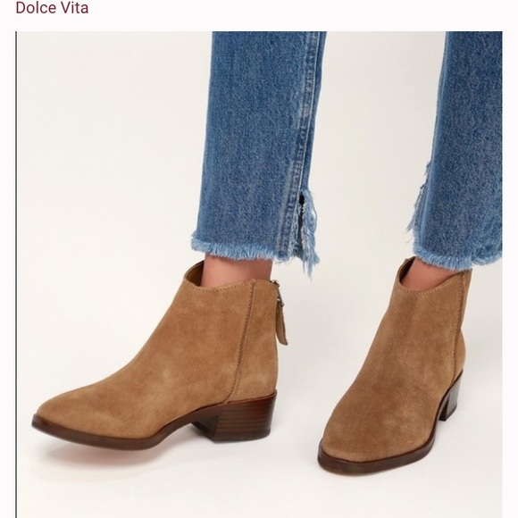 Dolce Vita Shoes - Dolce Vita Tucker Dark Saddle Suede